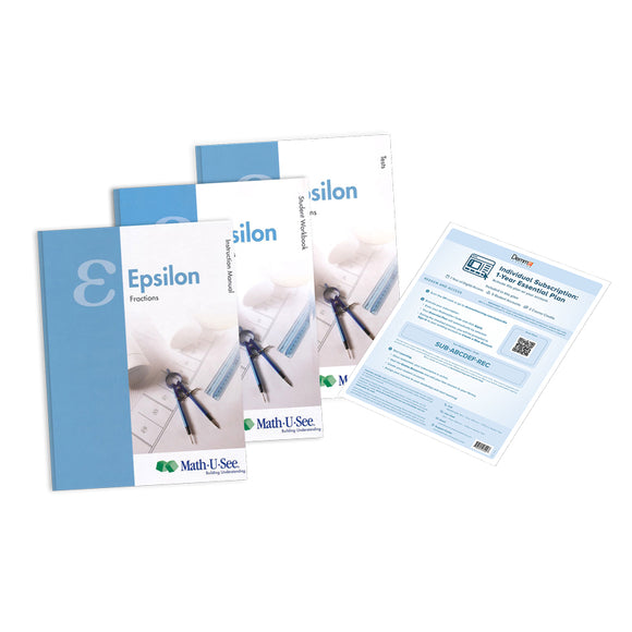 Math-U-See Epsilon Level Up Set