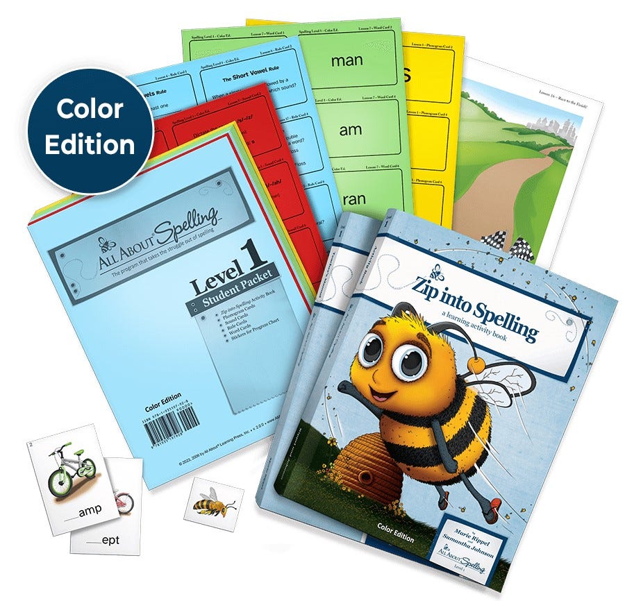 All About SpellingThis multisensory approach ensures students retain what they learn. If you are just beginning to teach your children spelling, want a program that appeals to a variety of learning styles, or if your children need remedial help, this customizable program could be an excellent fit. 