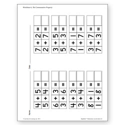 RightStart Math Level B SamplesThe Commutative Property (a+b = b+a)