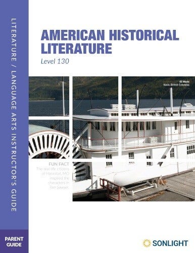 Literature 130 Parent Guide