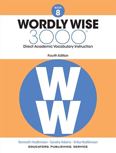 Wordly Wise 3000 Book 8 - Workbook only