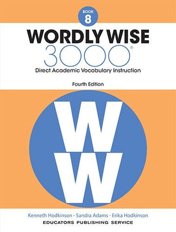 Wordly Wise 3000 Book 8 - Workbook only
