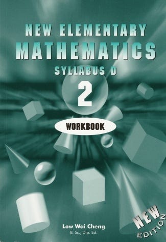 Singapore New Elementary Math 2 Workbook only