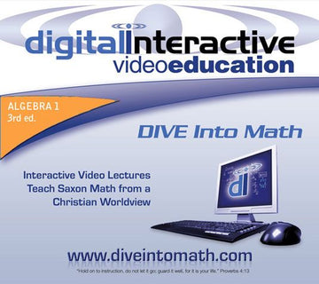 DIVE CD Algebra 1 (Windows and Mac; 3rd Edition)