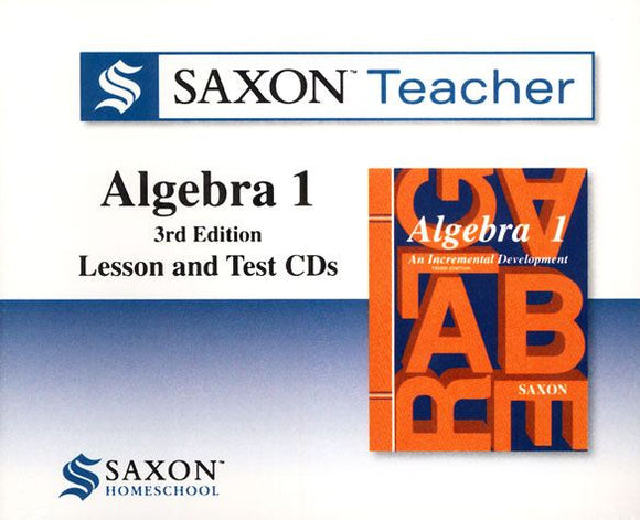 Saxon Teacher - Algebra 1