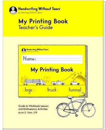 Handwriting Without Tears: Printing Teacher's Guide Level 1