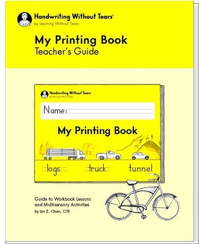 Handwriting Without Tears: Printing Teacher's Guide Level 1