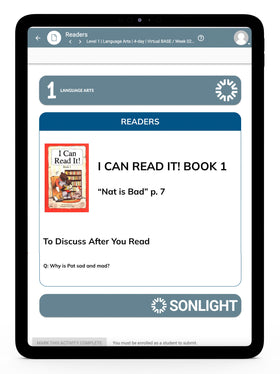 Language Arts 1 Online Instructor's Guide | 4-Day (with purchase)