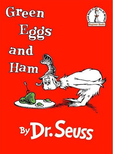 Green Eggs and Ham (Clearance)