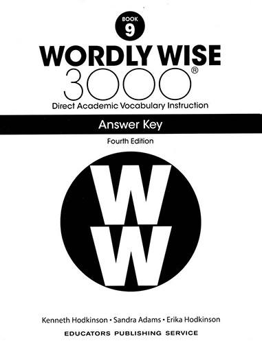 Wordly Wise 3000 Book 9 - Answer Key only