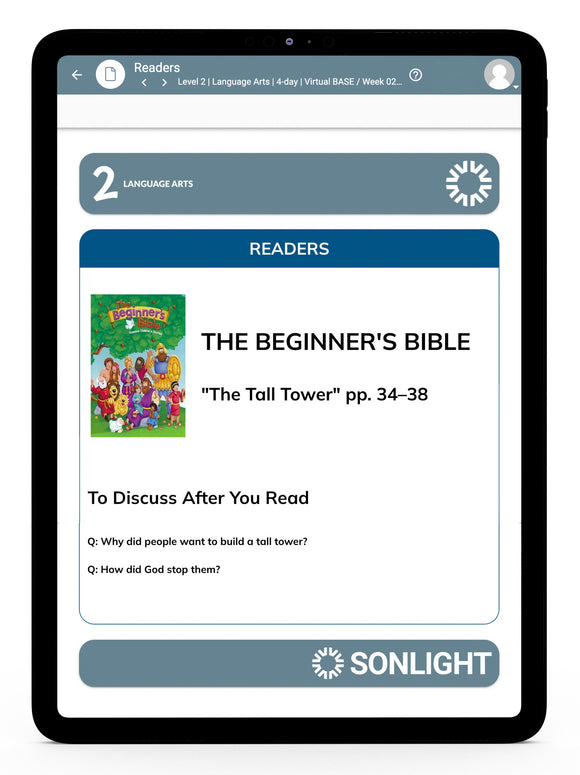 Language Arts 2 Instructor's Guide