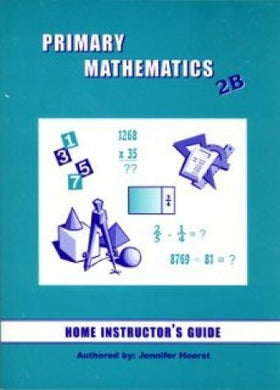 Singapore Math, 2B Home Instructor's Guide