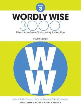 Wordly Wise 3000 Book 3 - Consumable Workbook