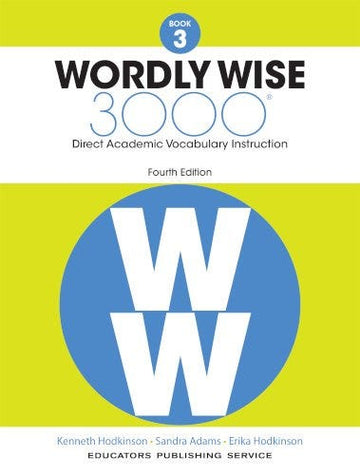 Wordly Wise 3000 Book 3 - Consumable Workbook