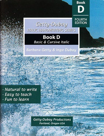 Getty-Dubay Basic and Cursive D