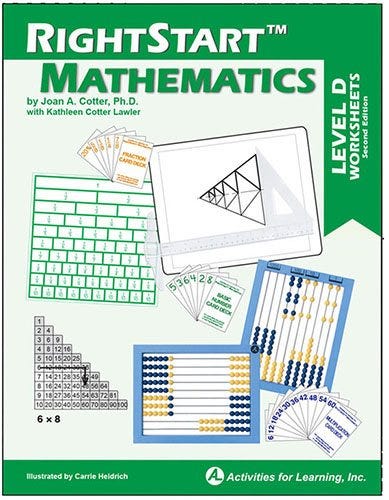 RightStart Math Level D Worksheets