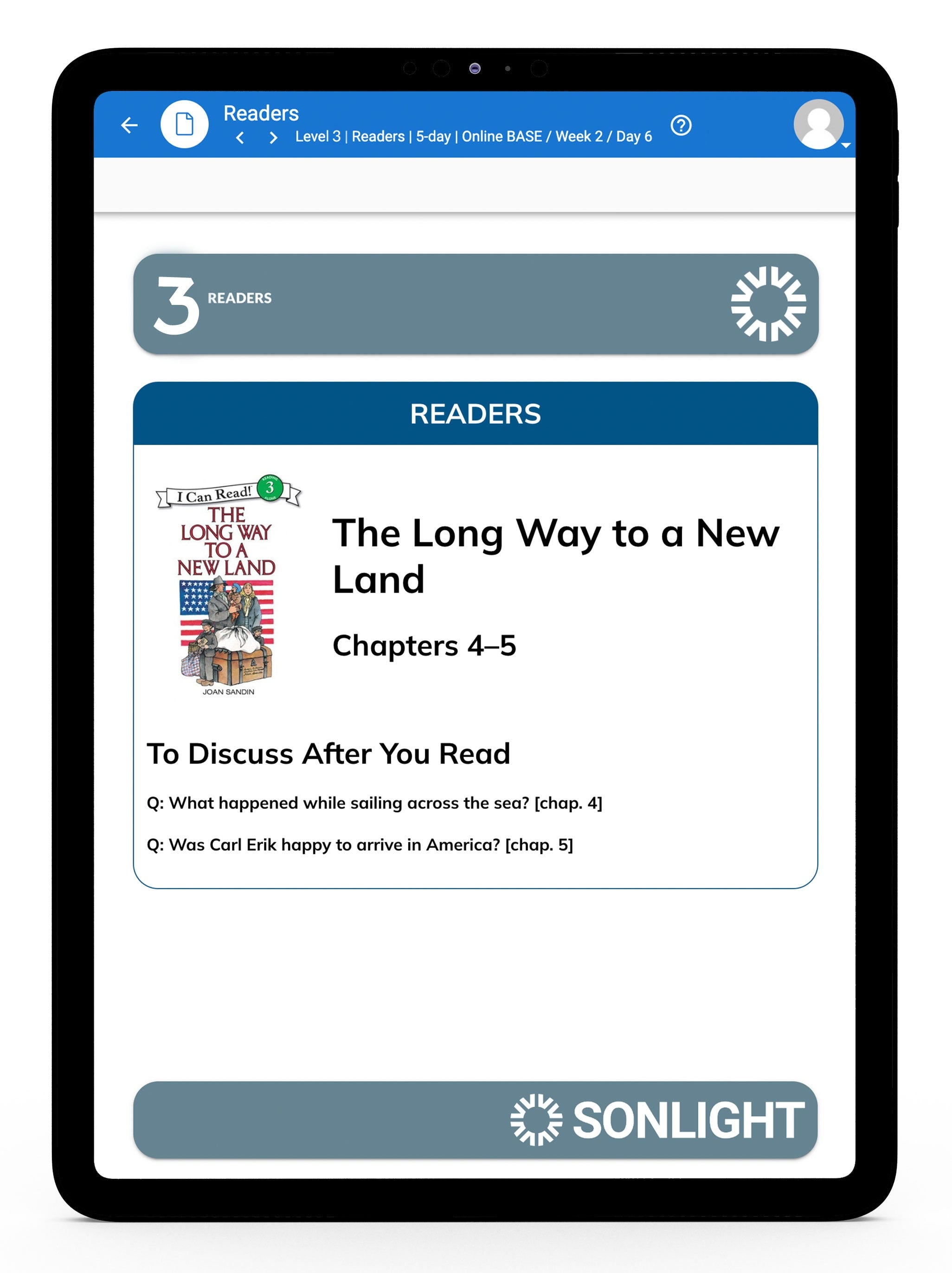 Grade 3 Readers: Schedule/Study Guide