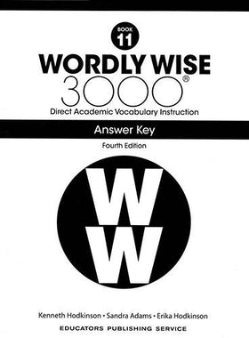 Wordly Wise 3000 Book 11 - Answer Key only