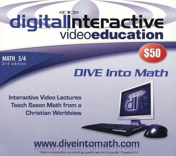 DIVE CD Math 5/4 - (Windows and Mac; 3rd Edition)