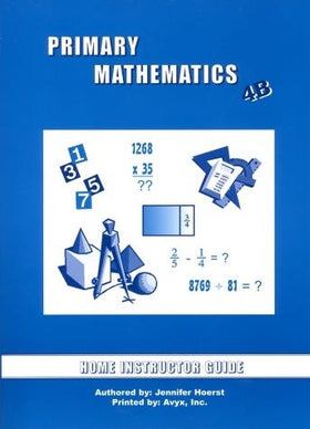 Singapore Math, 4B Home Instructor's Guide