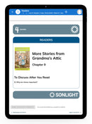 Grade 4 Readers Schedule/Study Guide-5