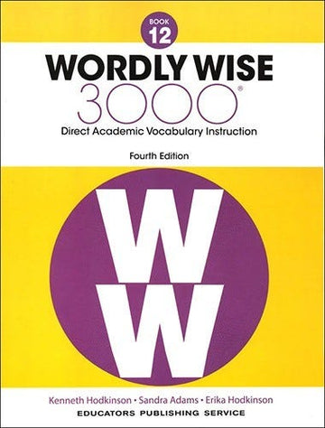 Wordly Wise 3000 Book 12 - Workbook only