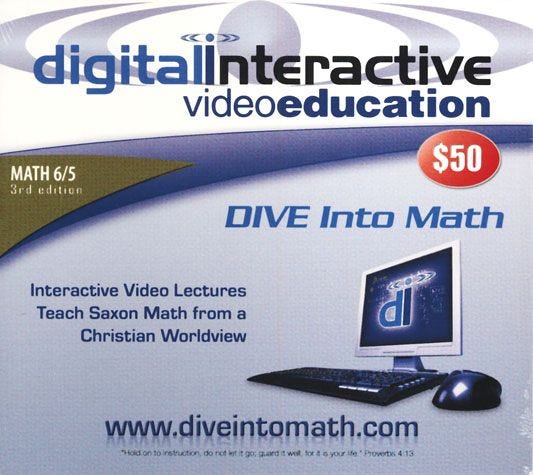 DIVE Math 6/5 - (Windows and Mac; 3rd Edition)