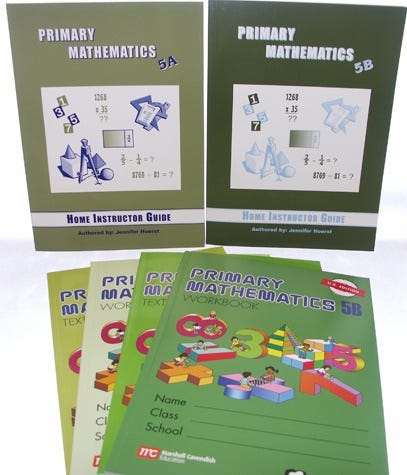 Singapore 5 Math Program
