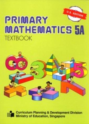 Singapore Primary Math 5A Textbook Only