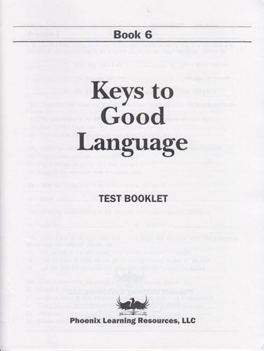Keys to Good Language 6 (test booklet)
