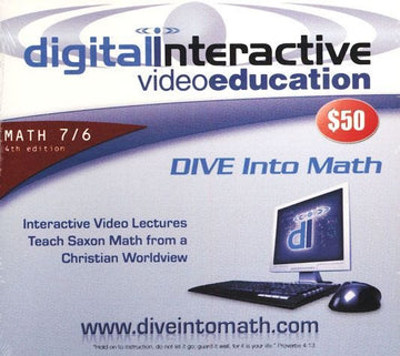 DIVE CD Math 7/6 - (Windows and Mac; 4th Edition)