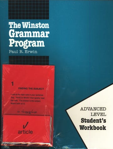 Winston Grammar Advanced--Complete Second Student Pack