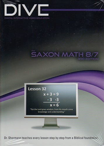 DIVE CD Math 8/7 - (Windows and Mac; 3rd Edition)