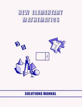 Singapore New Elementary Math 1 Solutions Manual only