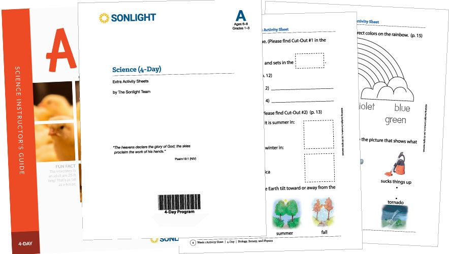 Extra Science A Student Activity Sheets