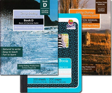 Getty-Dubay Italic Handwriting 3