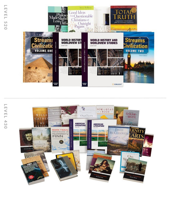 Customizable High School History / Bible / Literature Program