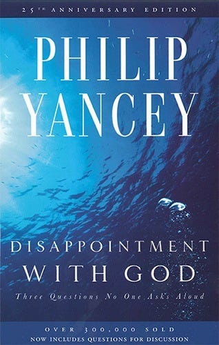Disappointment with God