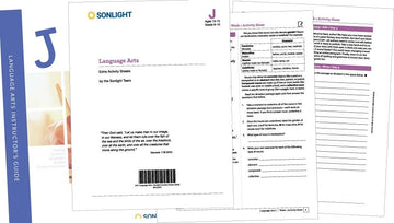 Extra Language Arts J Student Activity Sheets