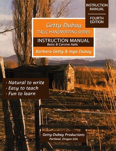 Getty-Dubay Instruction Manual