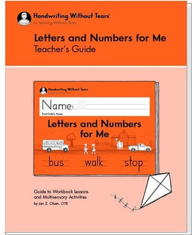 Handwriting Without Tears: Teacher's Guide Level K