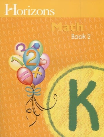 Horizons Math K: Student Workbook 2