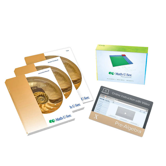 Math-U-See Pre-Algebra