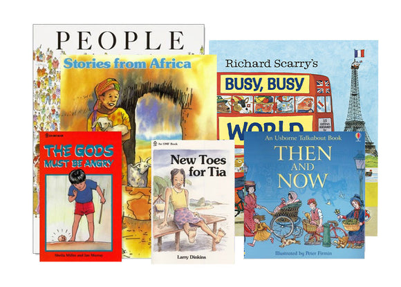 HistoryPre-K starts to expand your children's knowledge of the larger world: they will be introduced to the world beyond your neighborhood. They will catch a glimpse of the variety of people and homes throughout the world, a sampling of jobs people do, and, how people lived in the past and now. Additionally, you can give your children a wonderful introduction to the Bible with the included Bible story book. Your children will be amazed as they learn about how God is working with the included missionary biographies and stories from around the world.