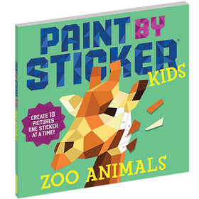 Paint by Sticker Kids: Zoo Animals