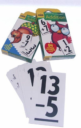 Addition & Subtraction Flash Cards