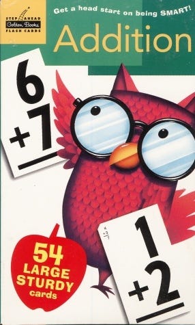 Addition Flash Cards