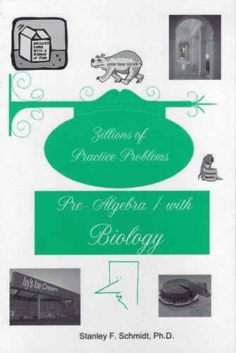Zillions of Practice Problems: Pre-Algebra 1 with Biology