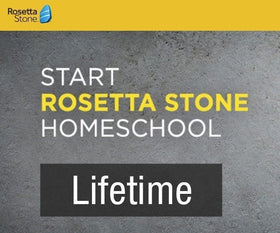Rosetta Stone Homeschool Lifetime Subscription