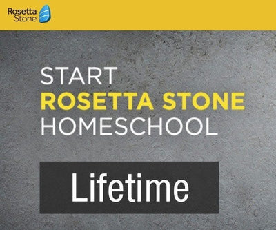 Rosetta Stone Homeschool Lifetime Subscription